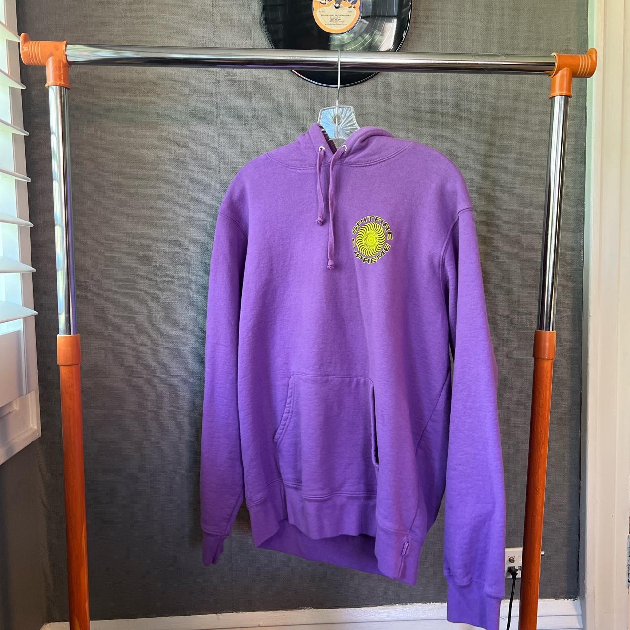 M Purple Supreme Spitfire Hoodie