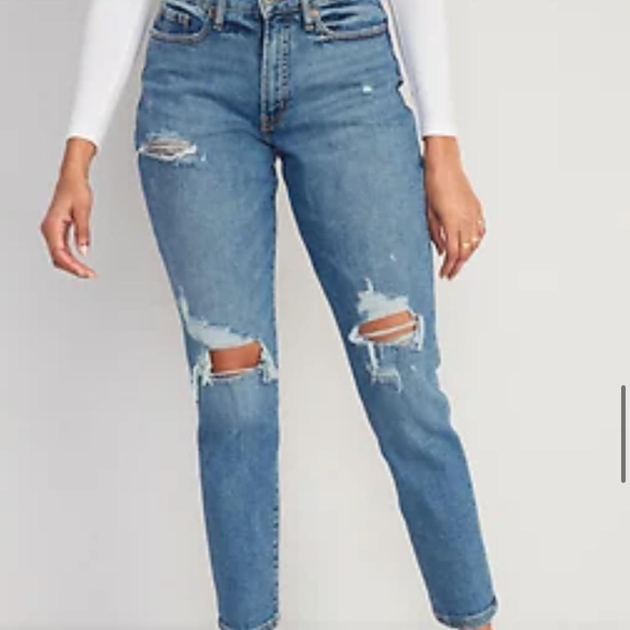 Og Straight Ankle Jeans Old Navy Curvy Jeans Women's Curvy High