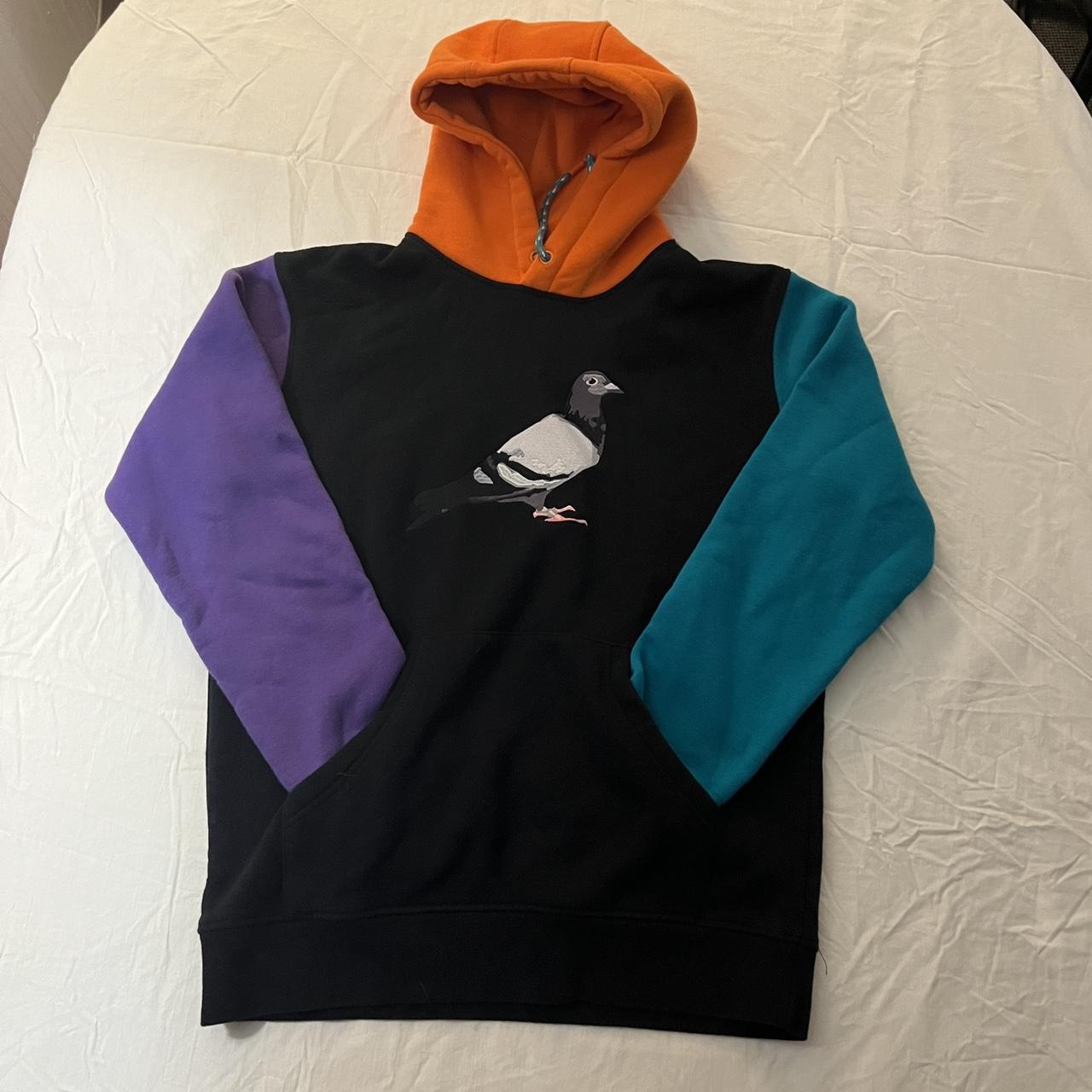 Tricolor Staple Pigeon streetwear hoodie Medium Depop