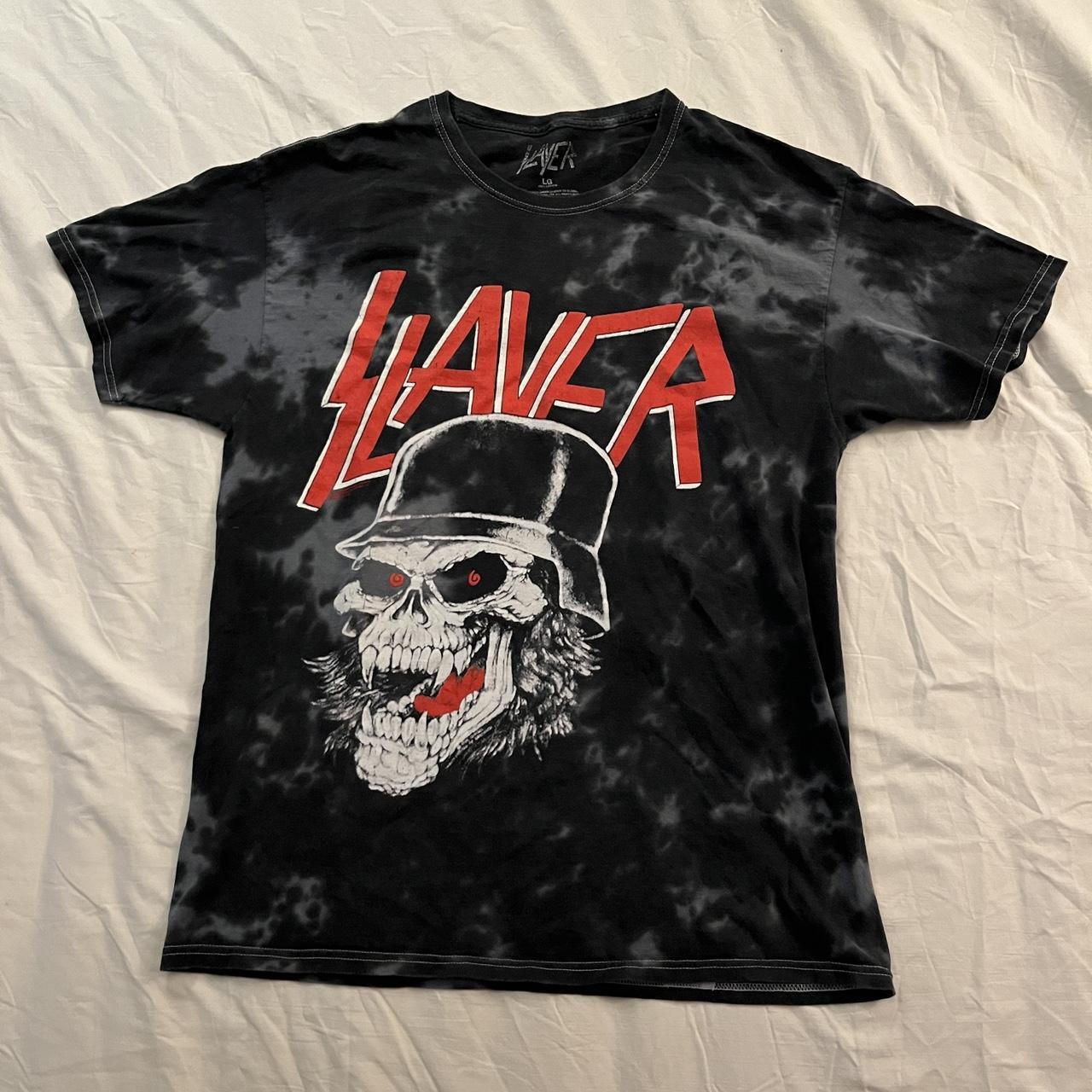 slayer tie dye shirt