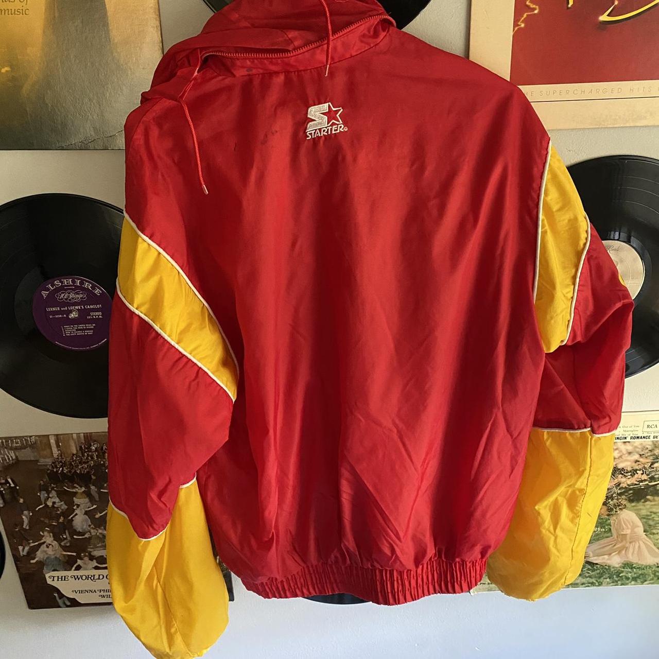 Vintage Starter Kansas City Chiefs Half Zip Pullover Jacket Size XL for  Sale in Westminster, CA - OfferUp