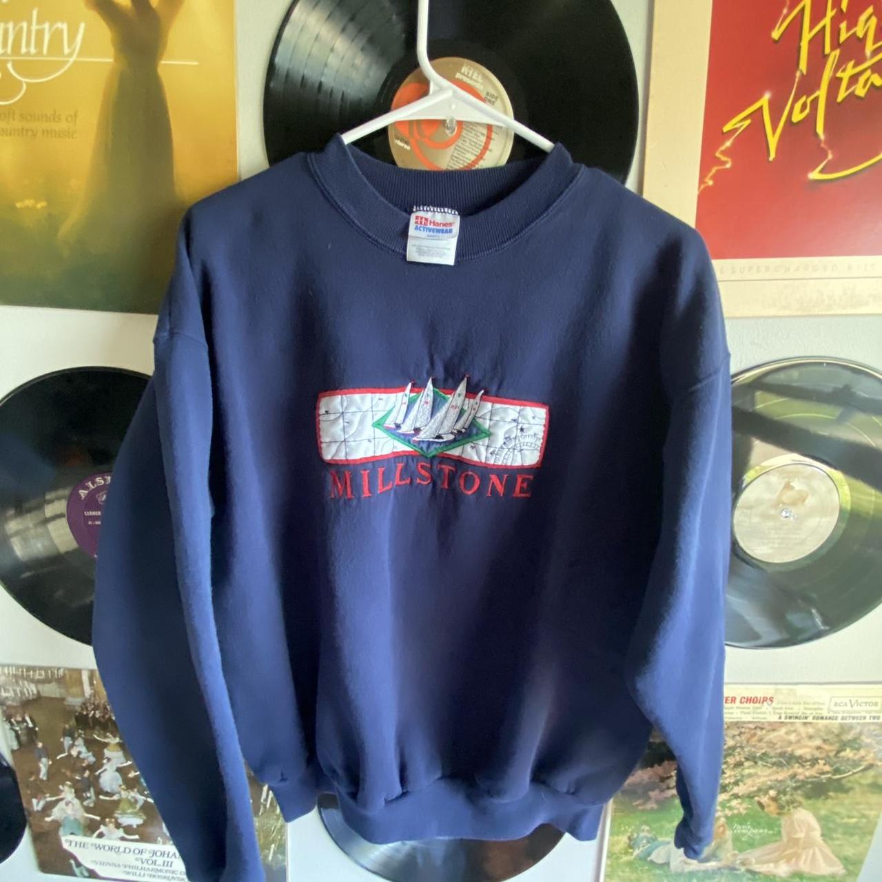 Vintage NY Giants crewneck. This thing is absolutely - Depop