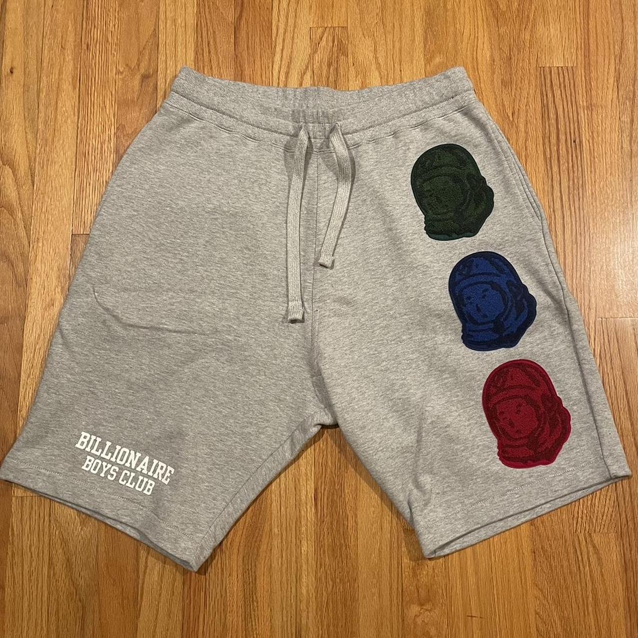 Billionaire Boys Club tri-color logo shorts Worn... - Depop