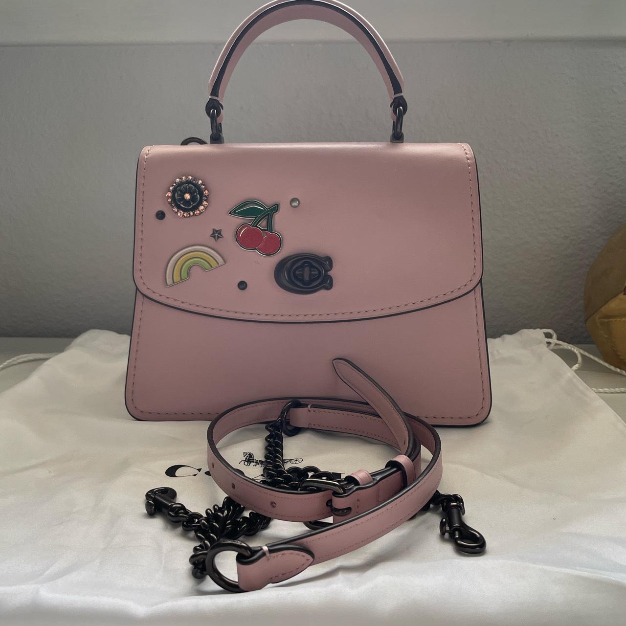 Coach parker discount top handle pink