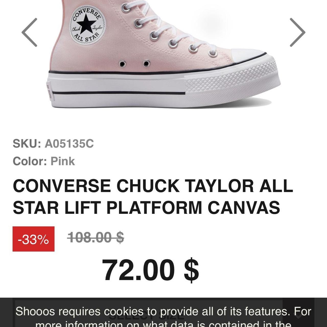 Light hotsell pink converse