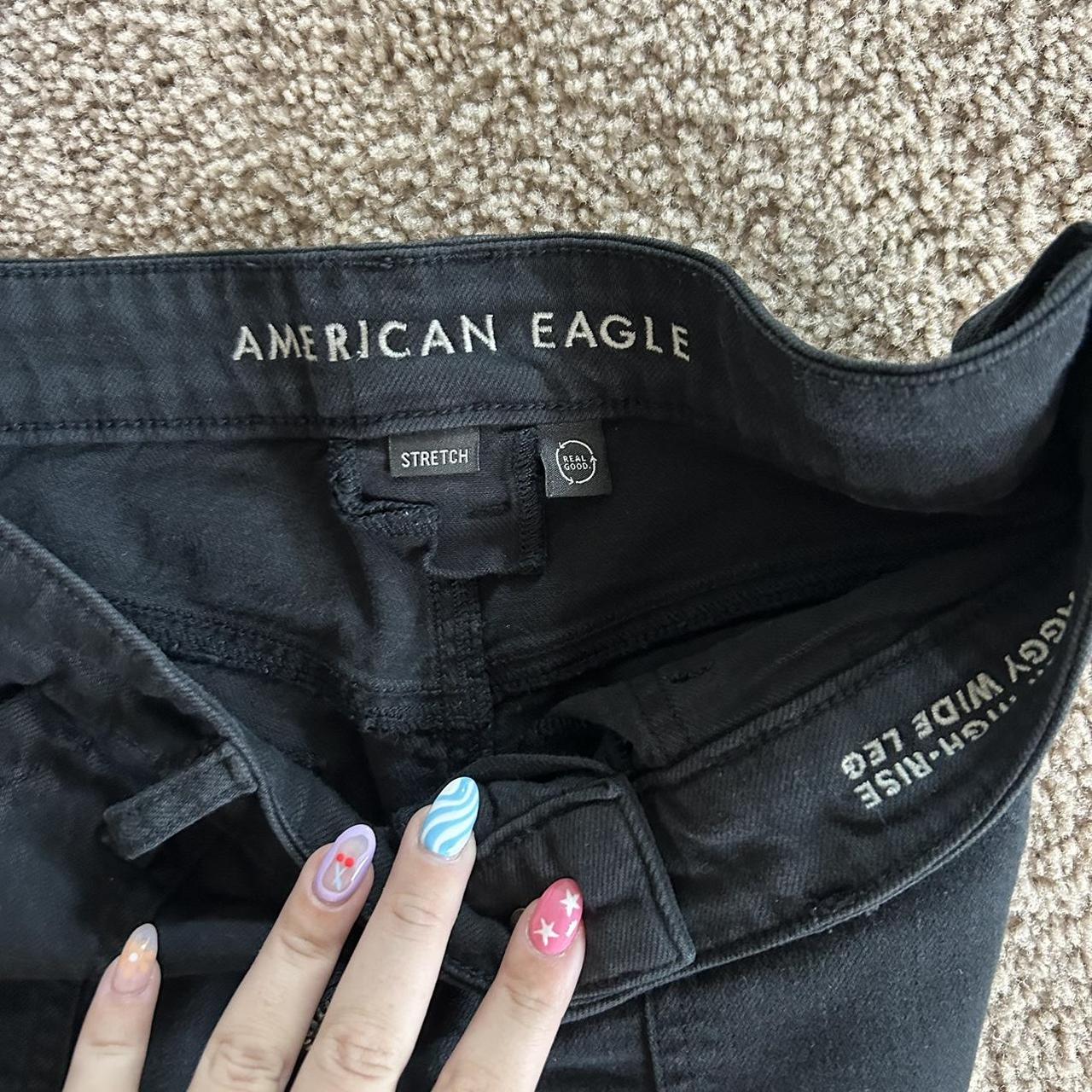 black american eagle cargo pants super cute and... - Depop