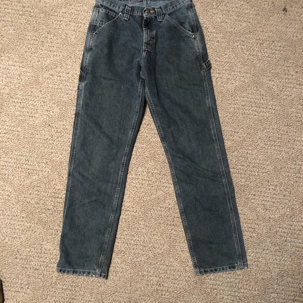 Vintage Utility Lee Jeans 29” x 32” In very good... - Depop