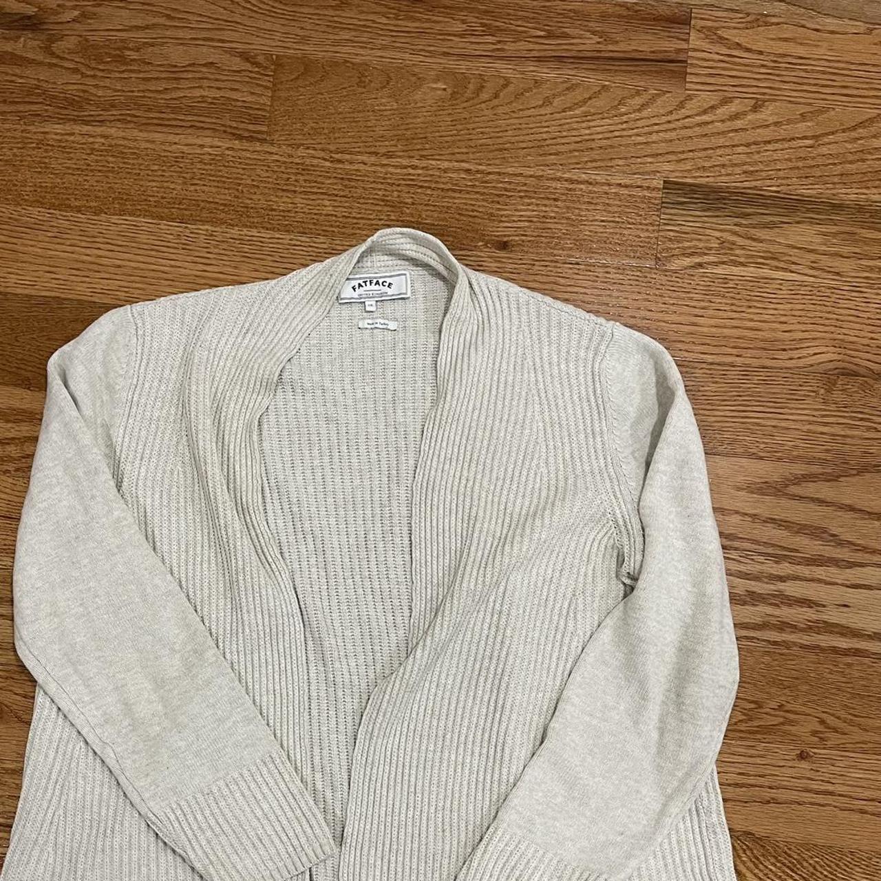 Fat face deals cream cardigan