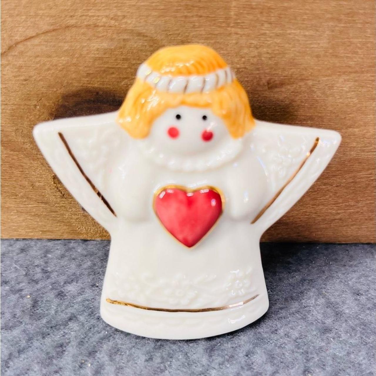 Source Unknown Women's Brooch - Cream/Red – Sourc… - image 2