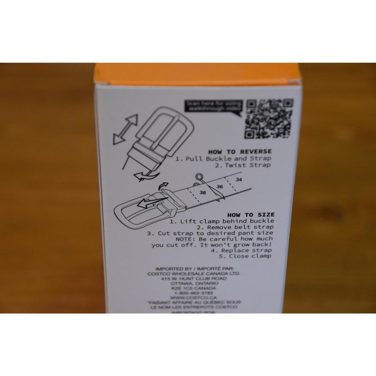 Men's Reversible Full Grain Depop