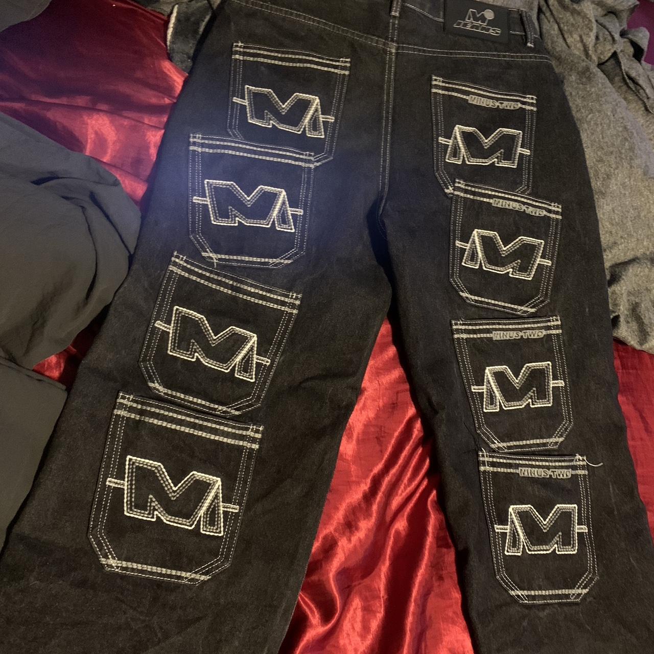 minus two multi pocket jeans #minustwo #baggy...