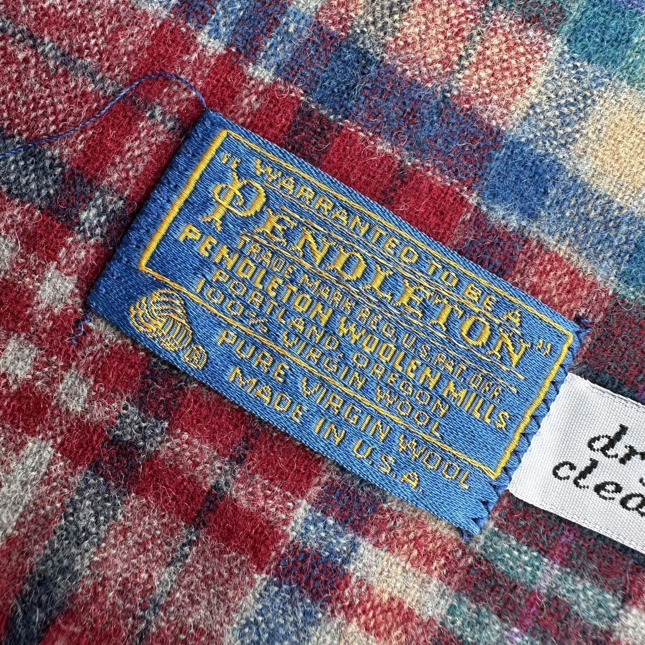 Pendleton Women's Scarf - Multi/Red – Pendleton 1… - image 6