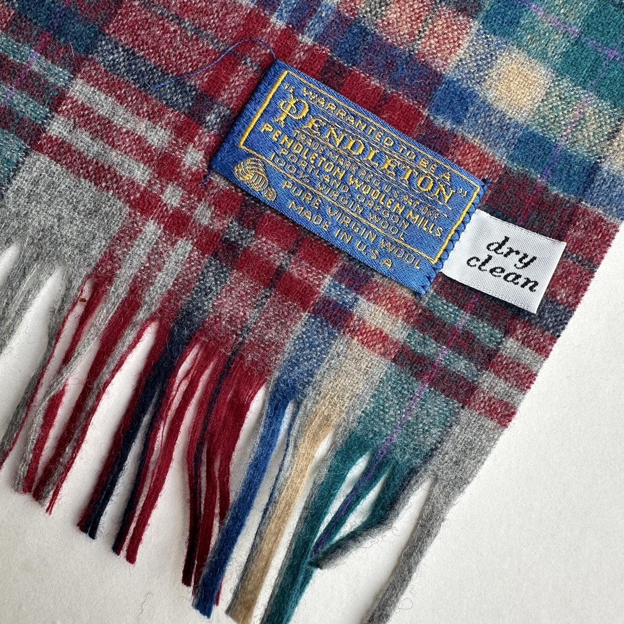 Pendleton Women's Scarf - Multi/Red – Pendleton 1… - image 7