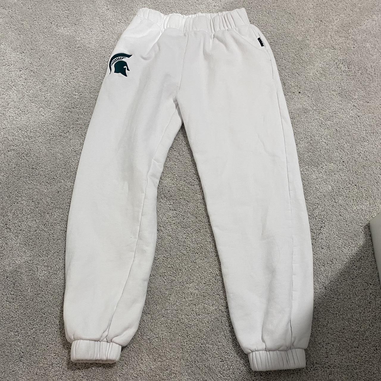 super cute Michigan State sweatpants! Brand: Hype... - Depop