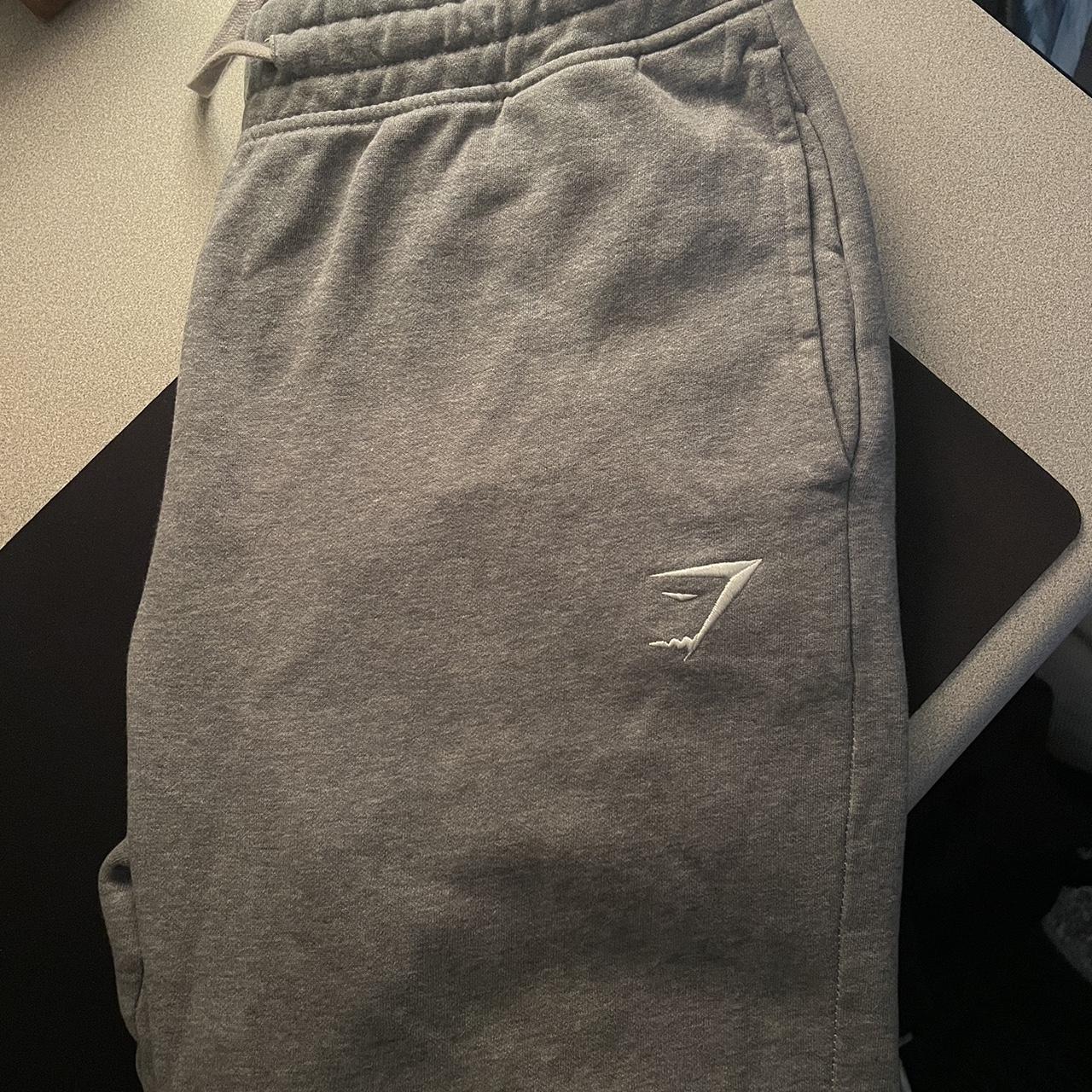 Gymshark Grey Sweatpants Medium - Depop