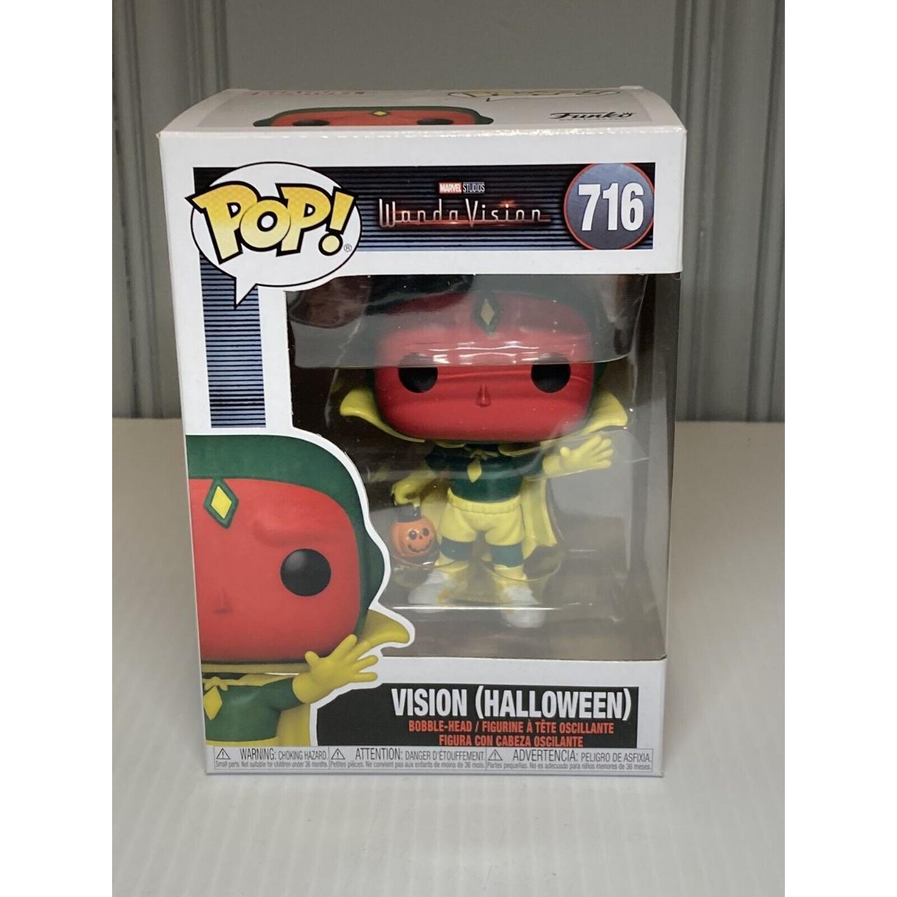 Funko POP! Vision (Halloween) Marvel Studios Wanda... - Depop