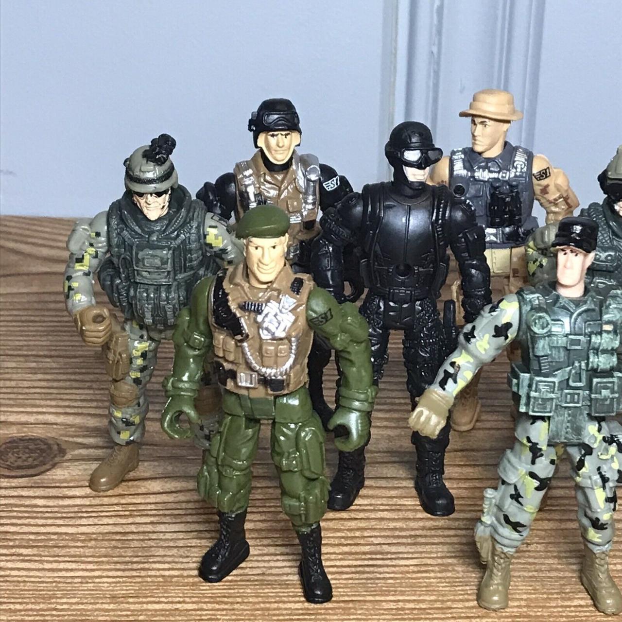 Mix Lot Of 11 Military Action Figures Chap Mei And... - Depop