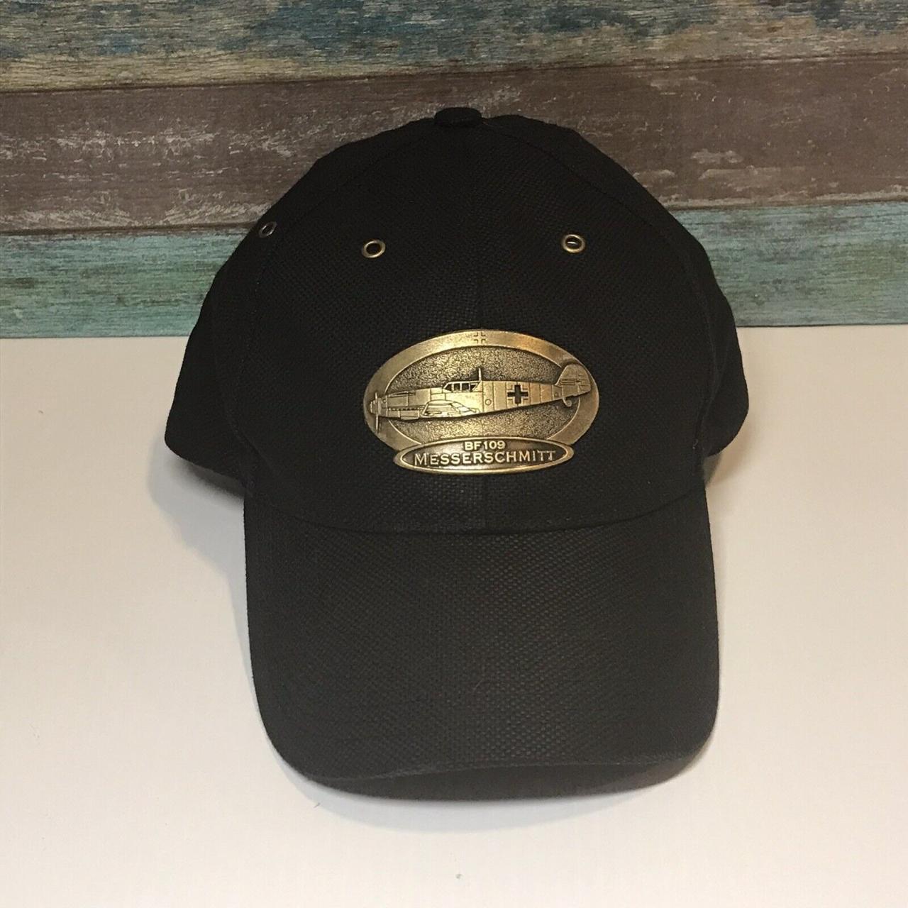 Aviation BF-109 Airplane Hat Cap with Brass Emblem.... - Depop