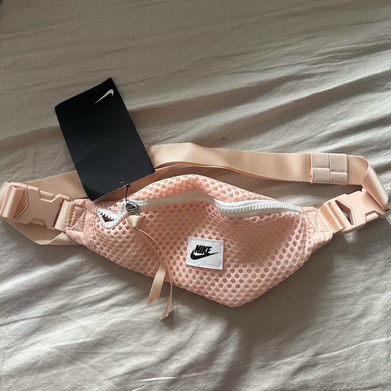 pink nike waist bag