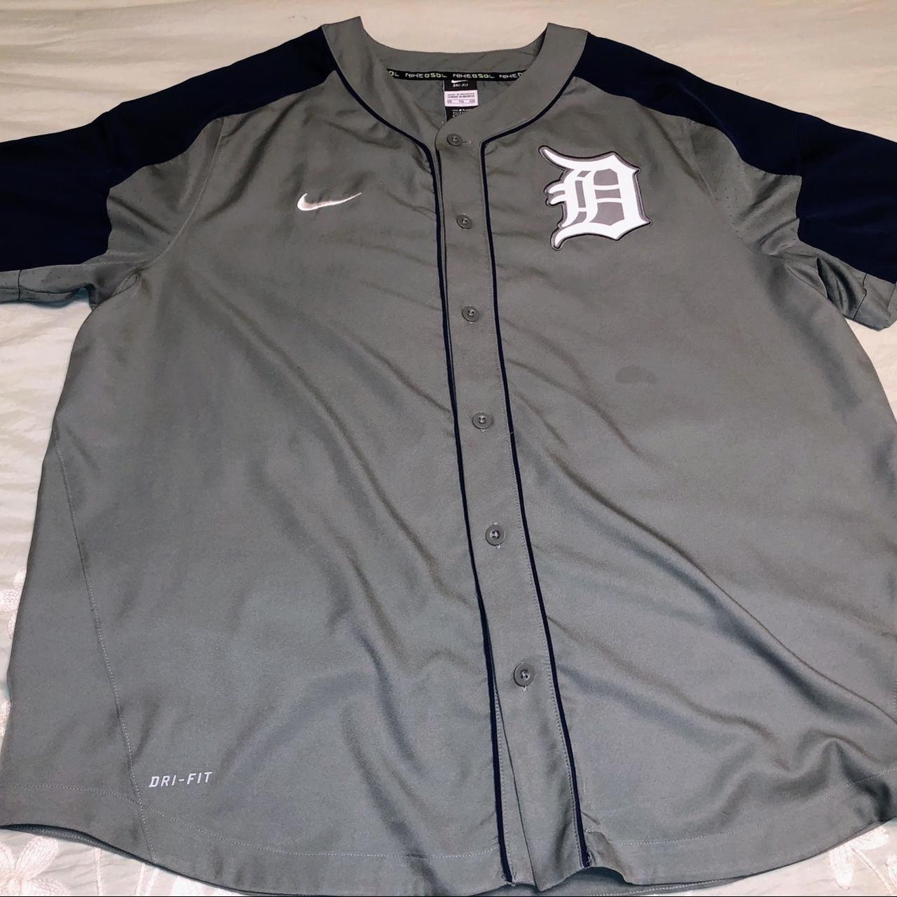 Nike Detroit Tigers MLB Jersey Cooperstown - Depop