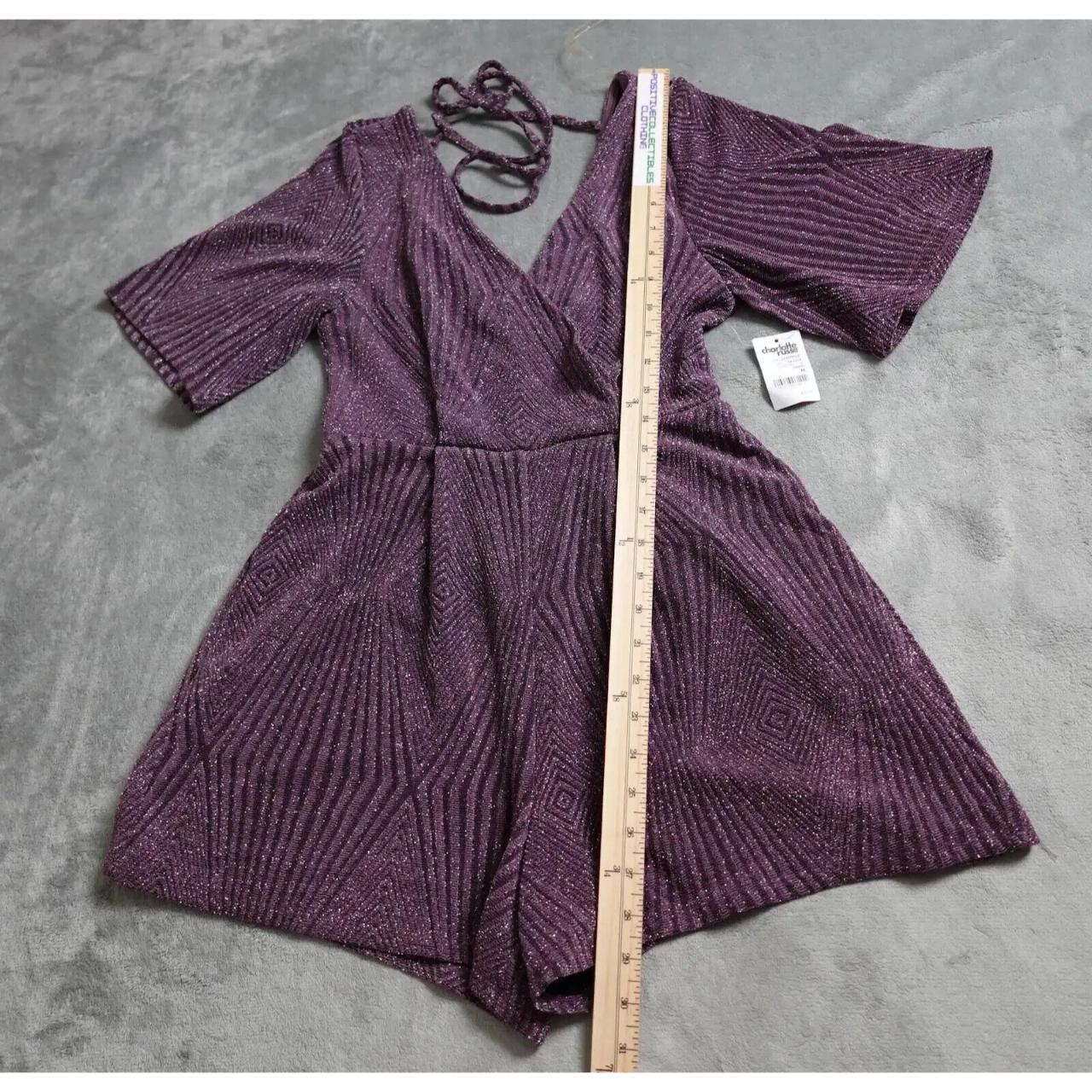 Charlotte russe purple dress best sale