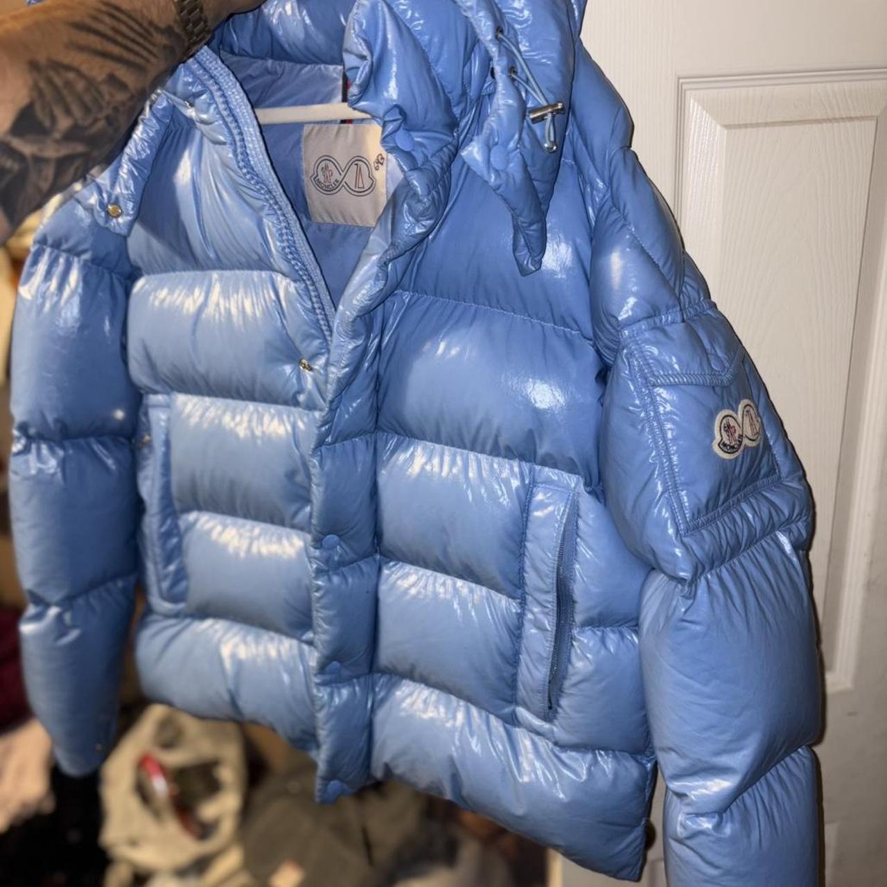 Moncler coat-size-3 - Depop