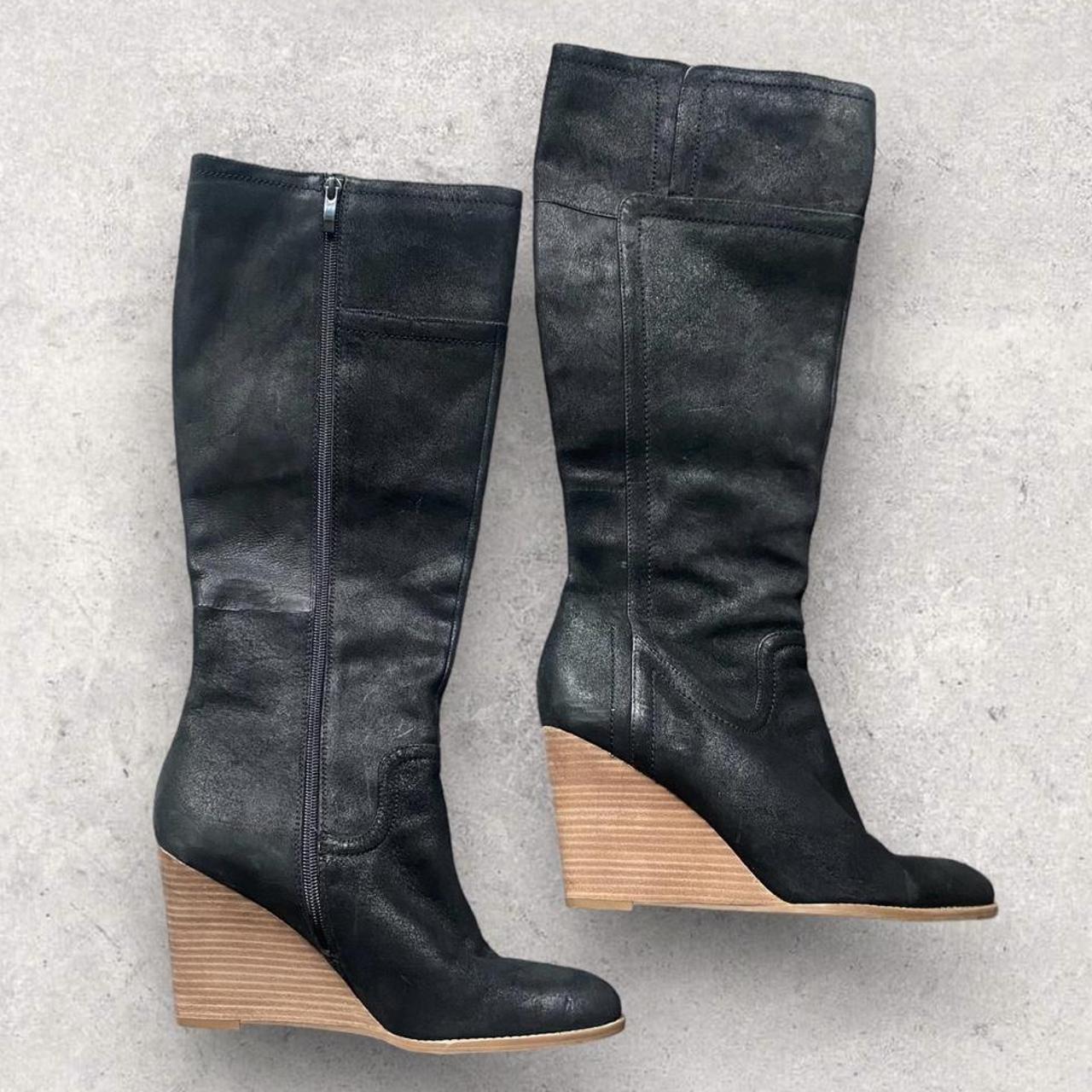 Franco sarto wedge top booties