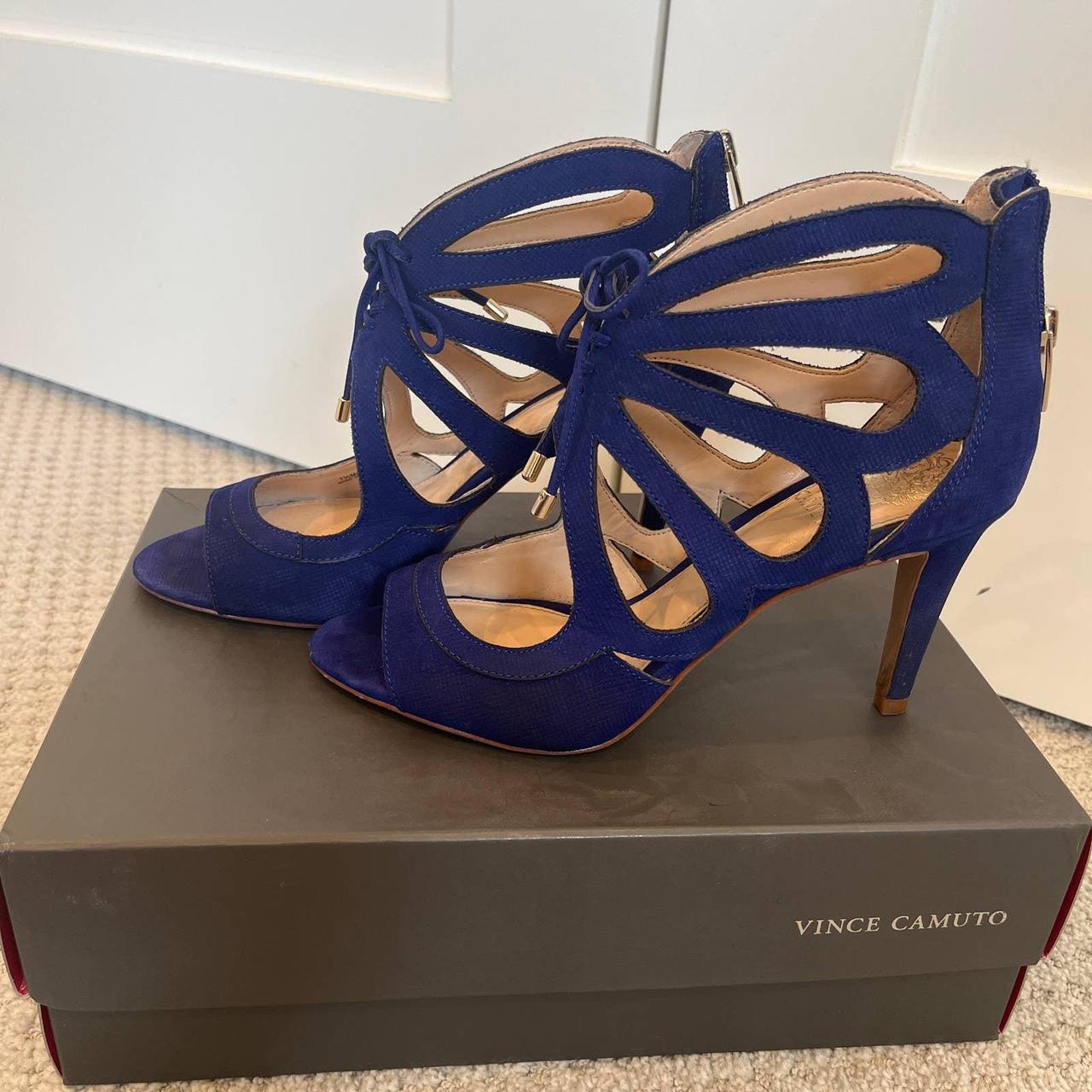 Vince camuto blue on sale sandals