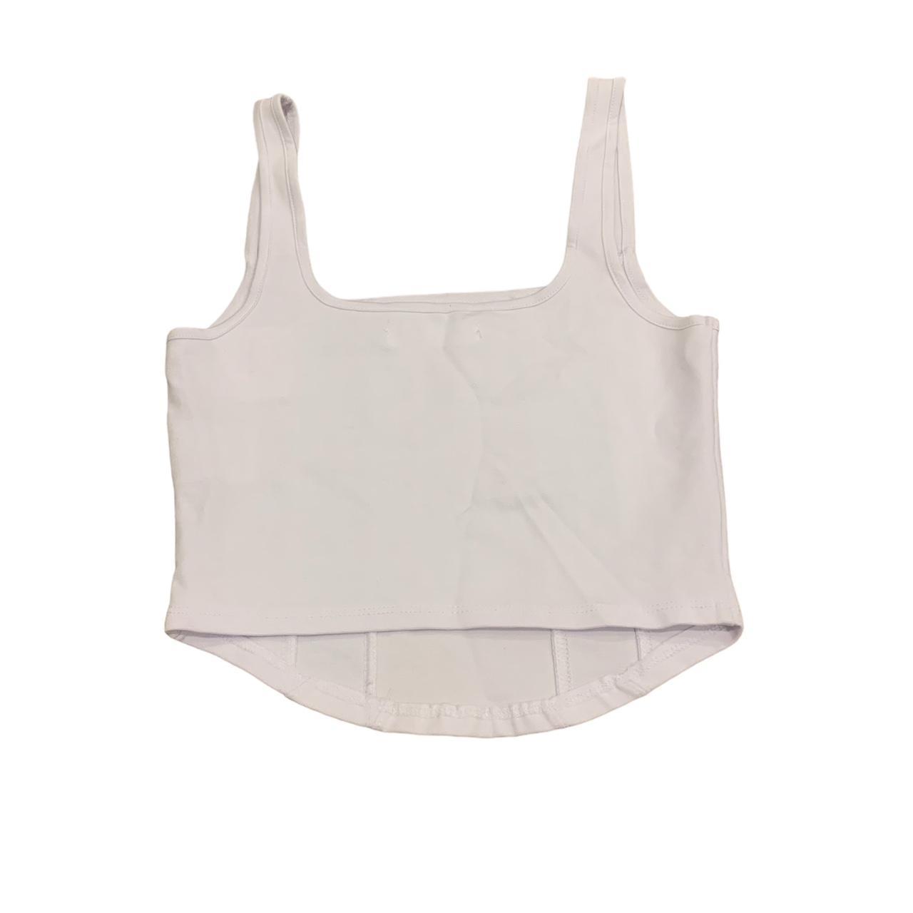 Leonie corset top in white Size XS Originally... Depop