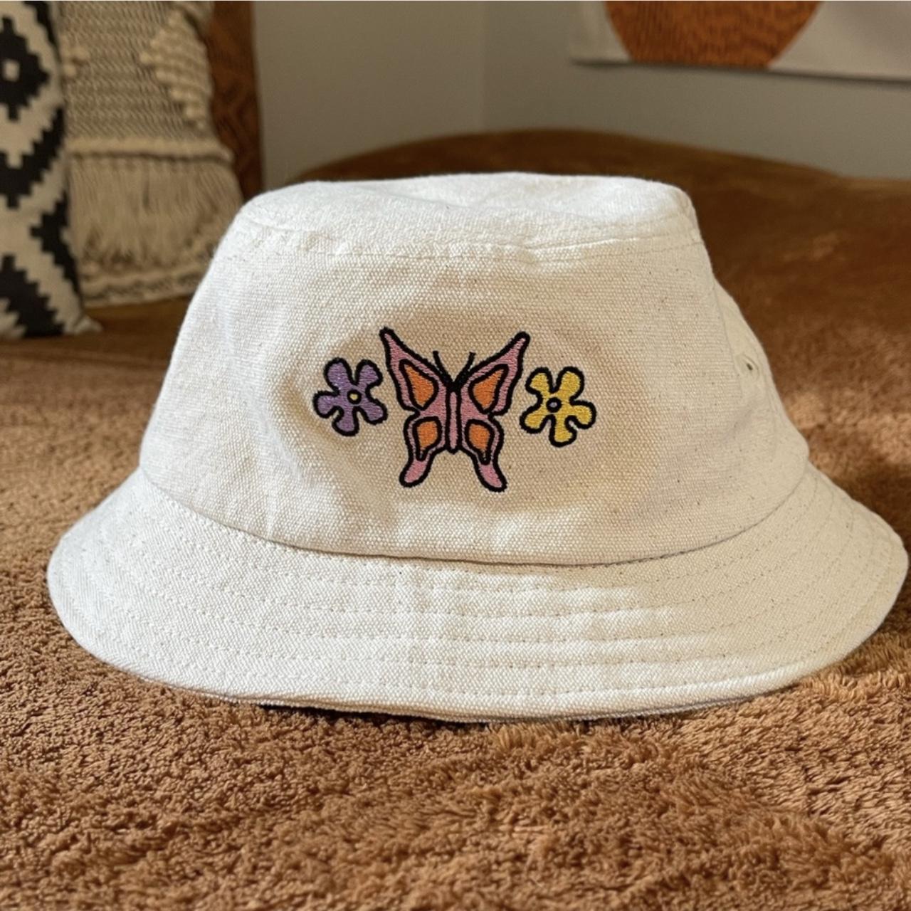 Butterfly Embroidery Shein Butterfly Bucket Hat Butterfly Bucket