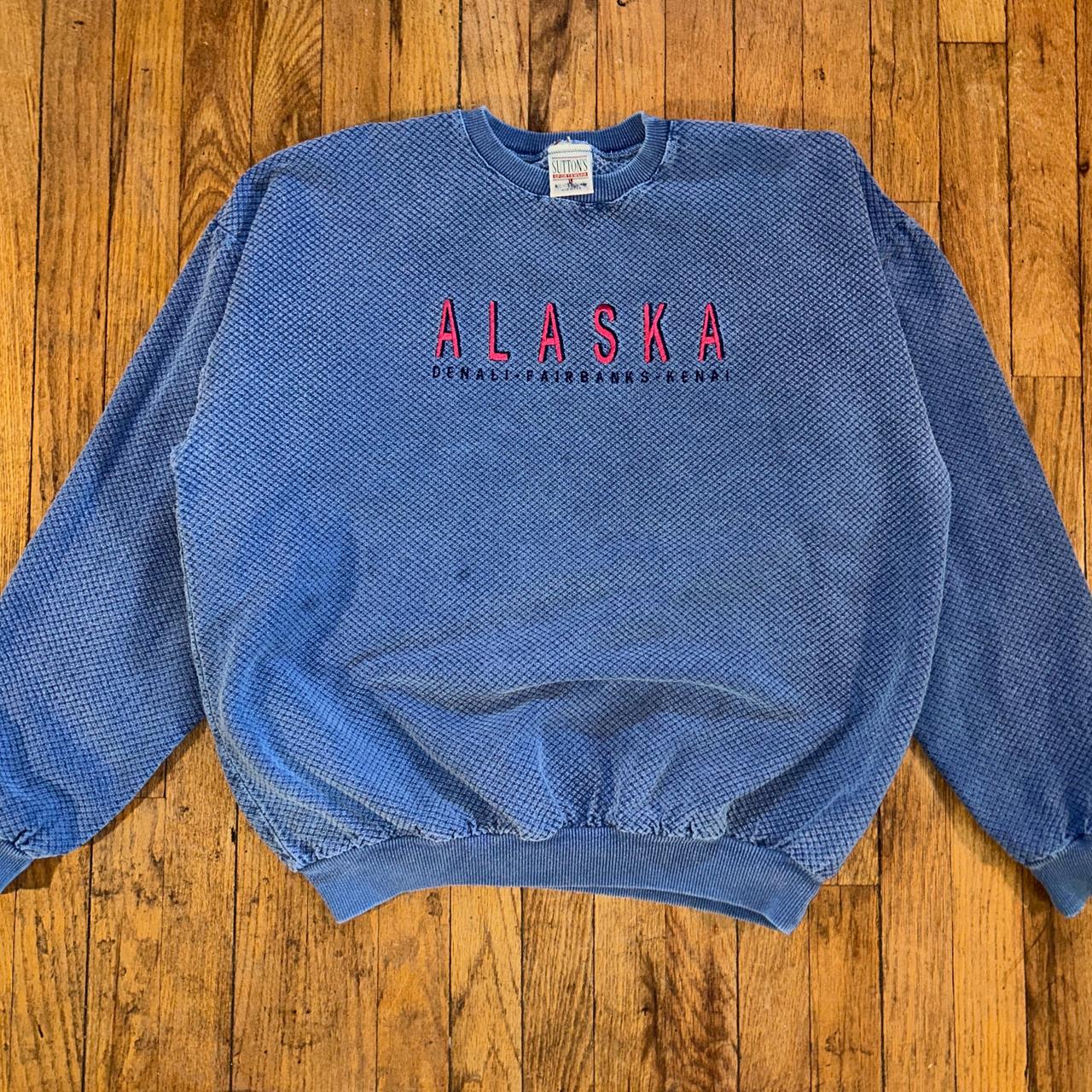 Vintage 80s / 90s Alaska crewneck Material is... - Depop