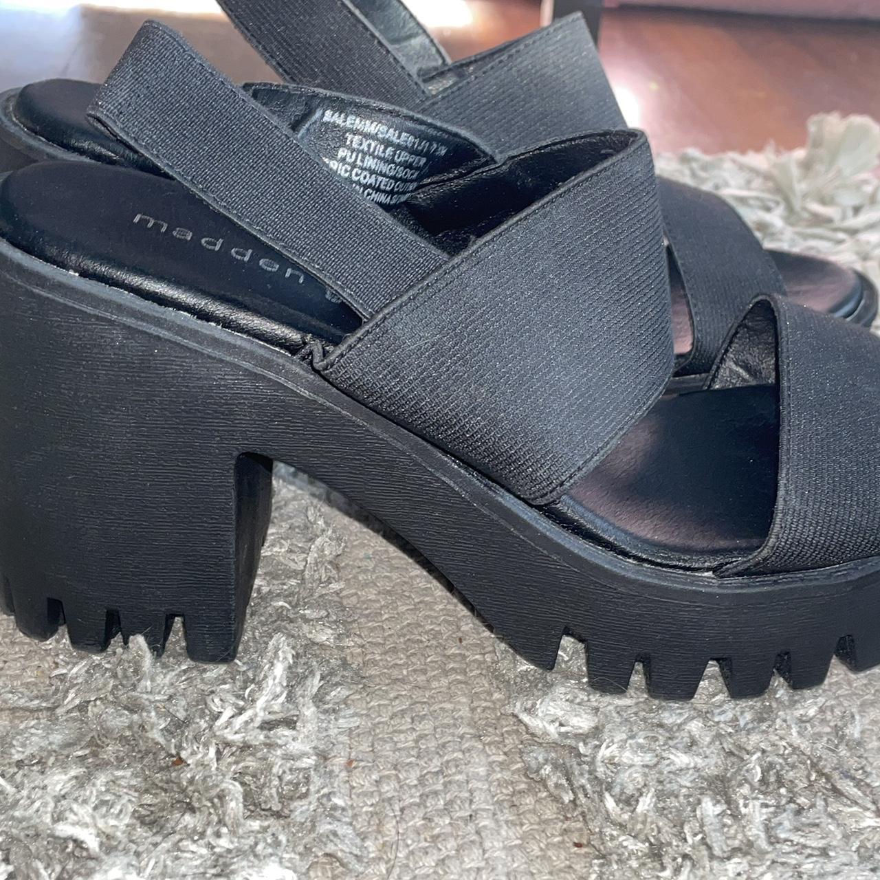 Madden girl chunky discount heel