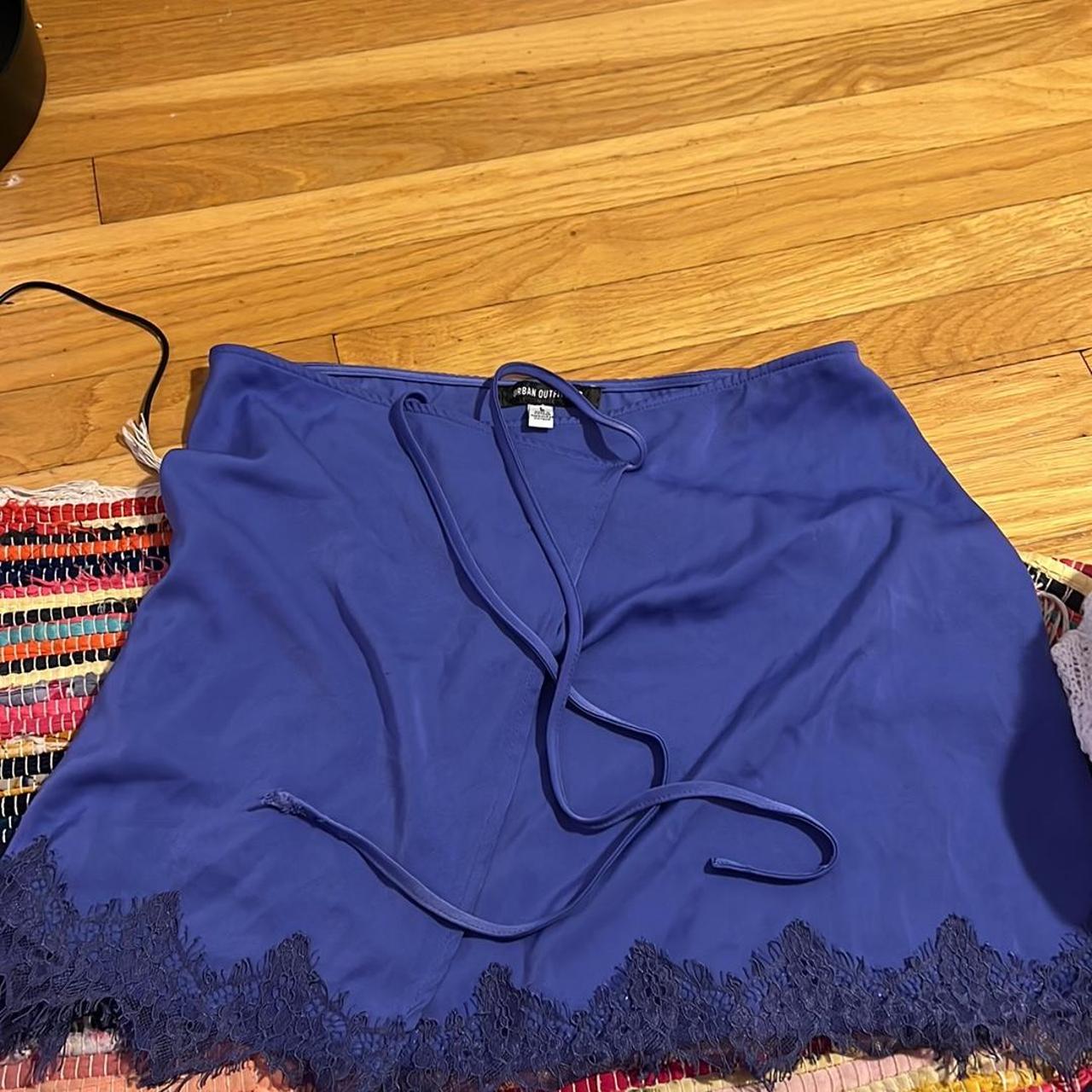 Urban outfitters wrap skirt never worn just ripped... Depop