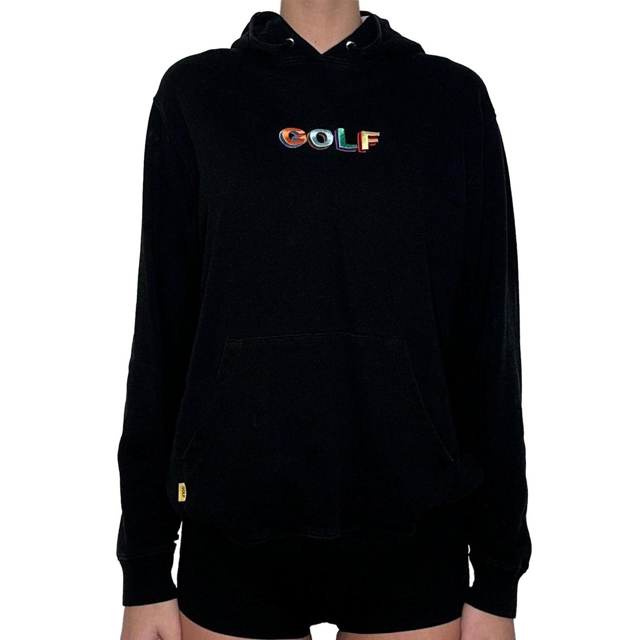 Golf hoodie *small hole on front and right sleeve... - Depop