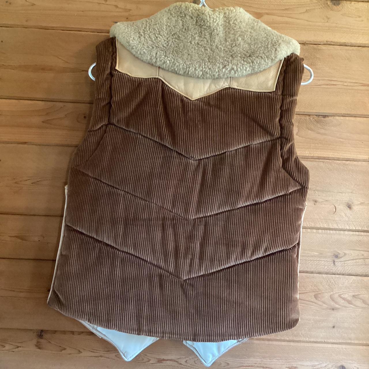 70s STORM MOUNTAIN SPORTSWEAR レザーベスト USA