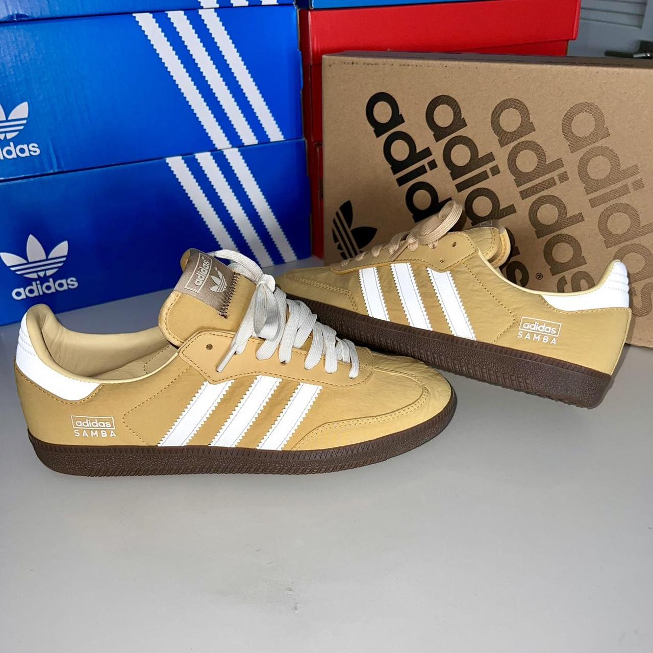 adidas samba tan