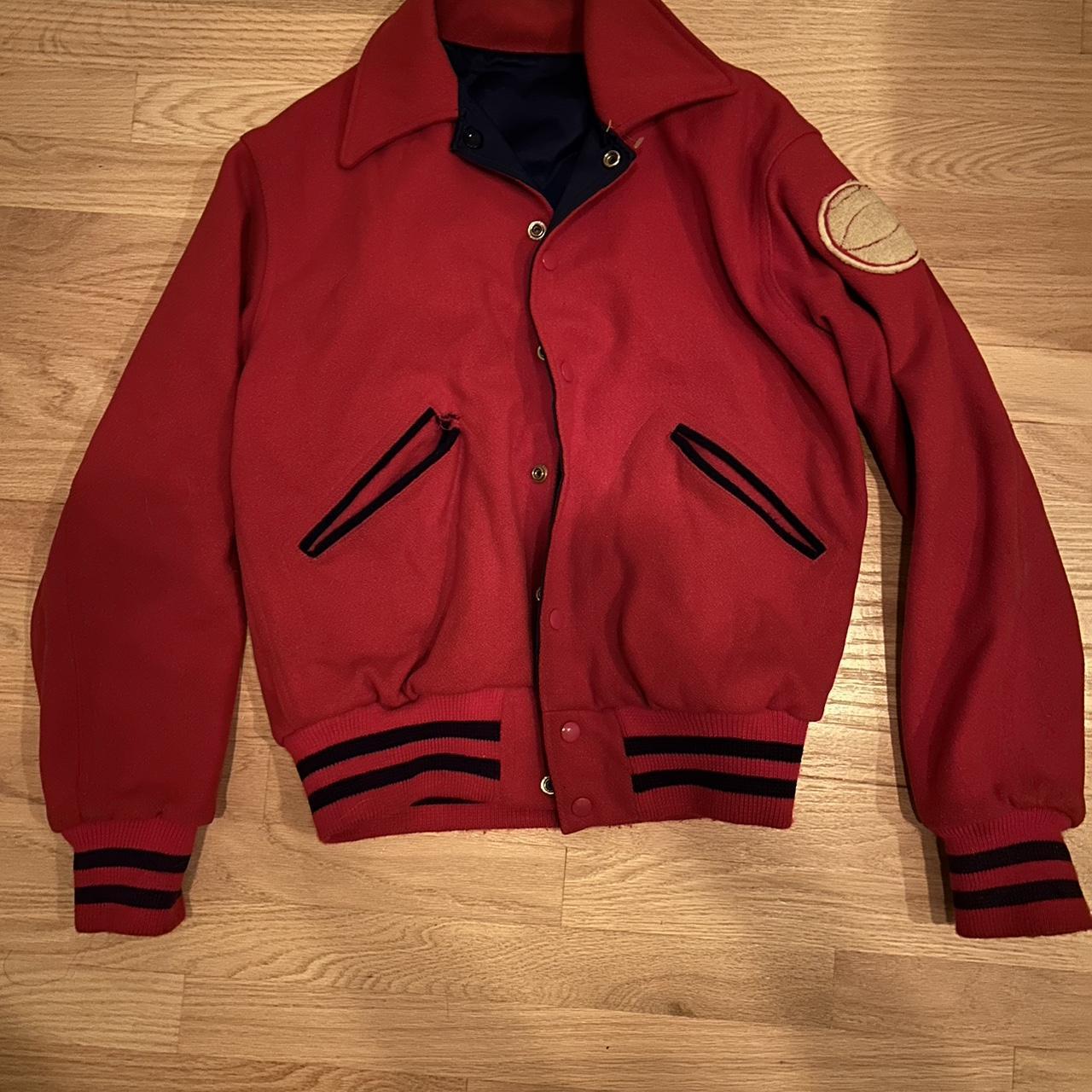 Vintage letterman's jacket. Good condition. Obo - Depop