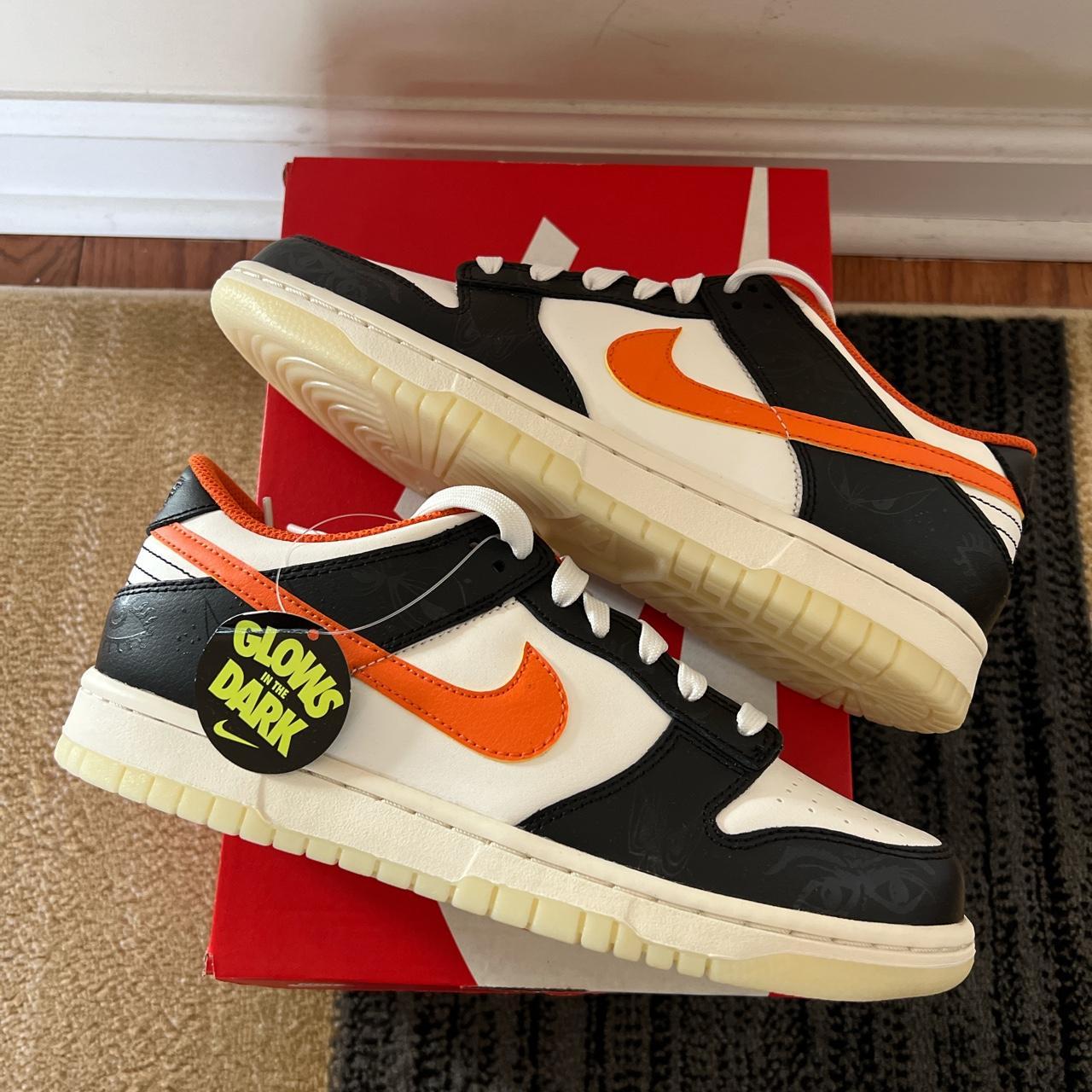 Nike dunk low sale halloween size 7Y