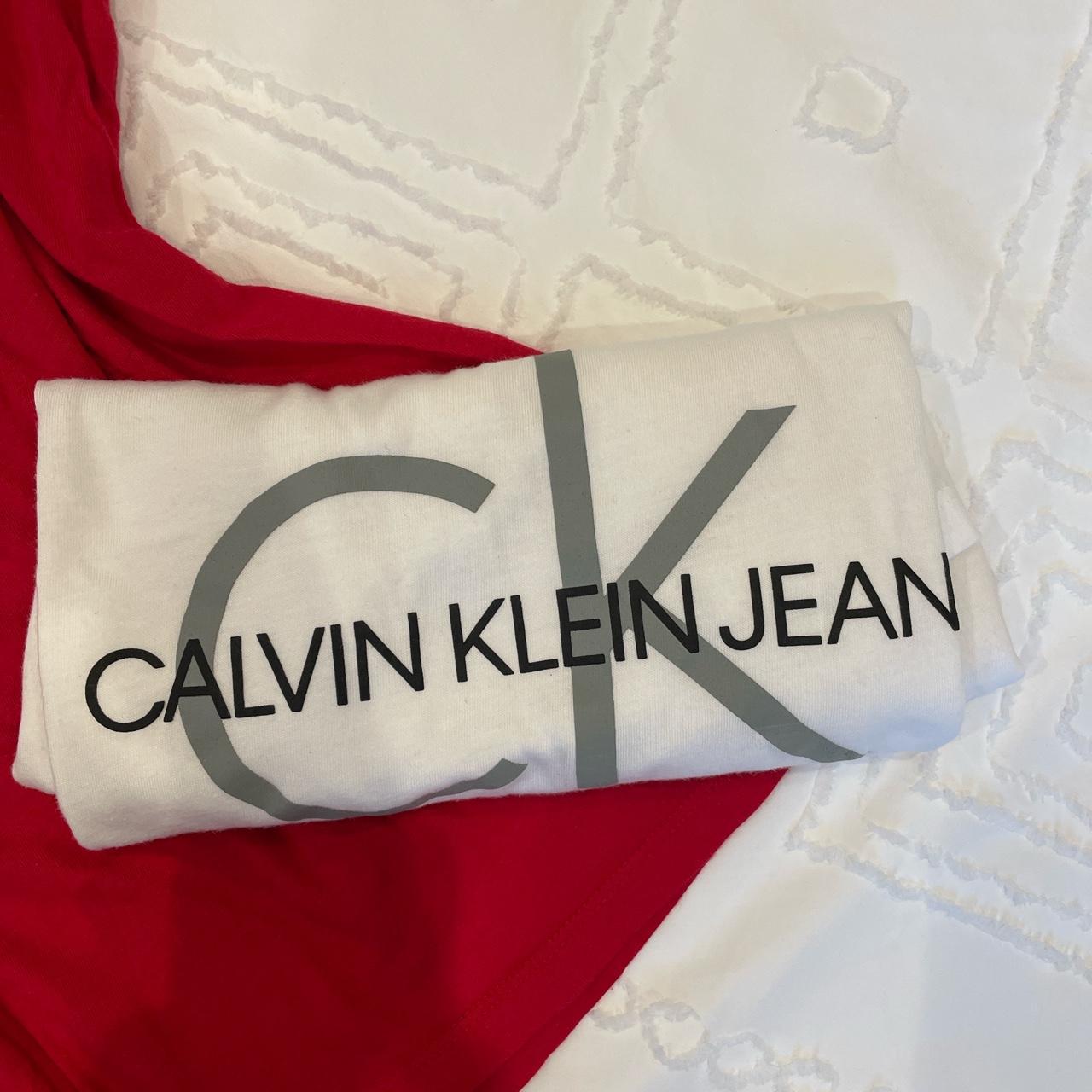 Buy 1 get one FREE! Soft red and white Calvin Klein... - Depop