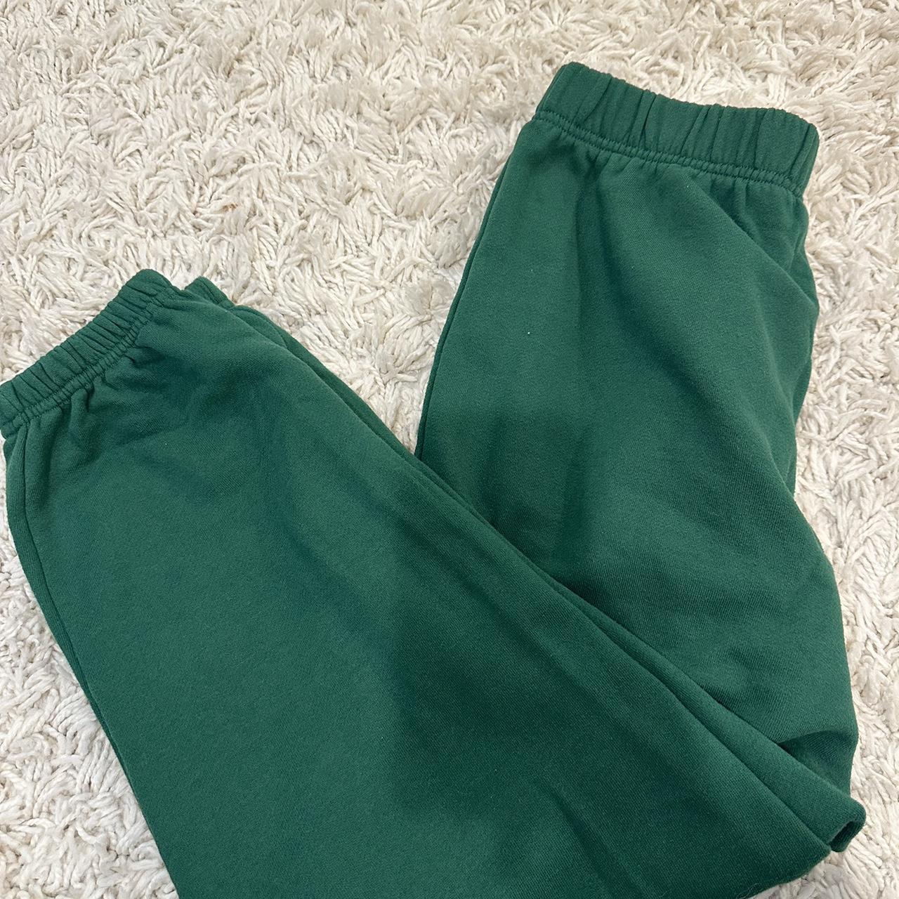 Hollister green clearance joggers