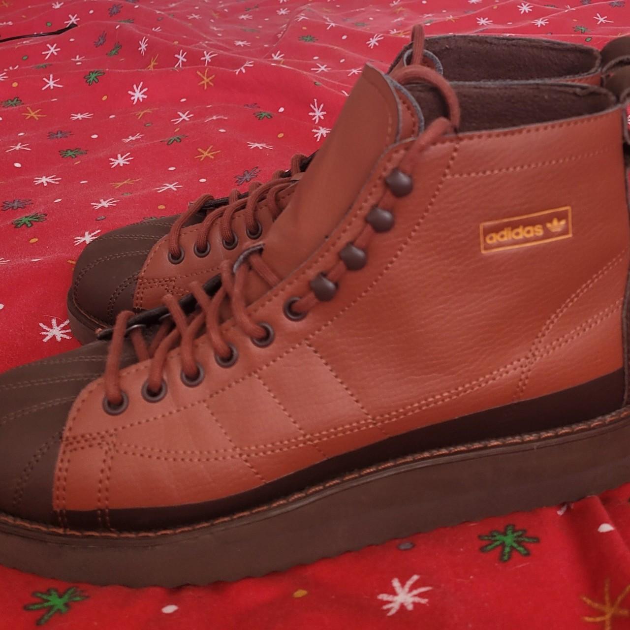 Mens brown trainer clearance boots