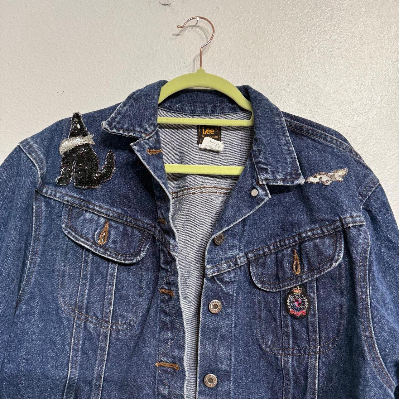 Lee Women's Jacket - Blue/Red - L – Large blue ja… - image 4