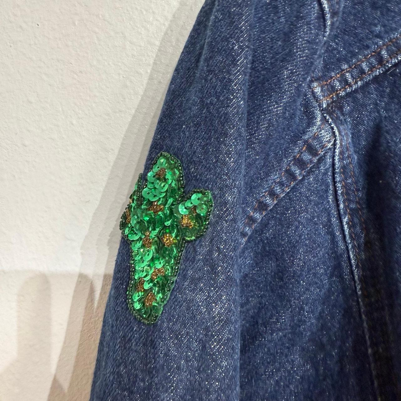 Lee Women's Jacket - Blue/Red - L – Large blue ja… - image 7