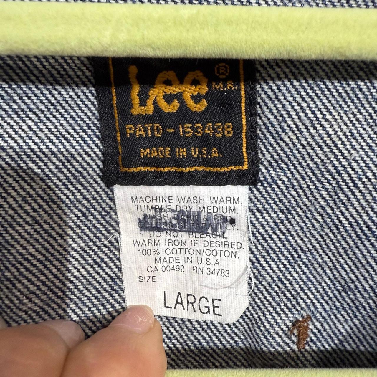 Lee Women's Jacket - Blue/Red - L – Large blue ja… - image 5