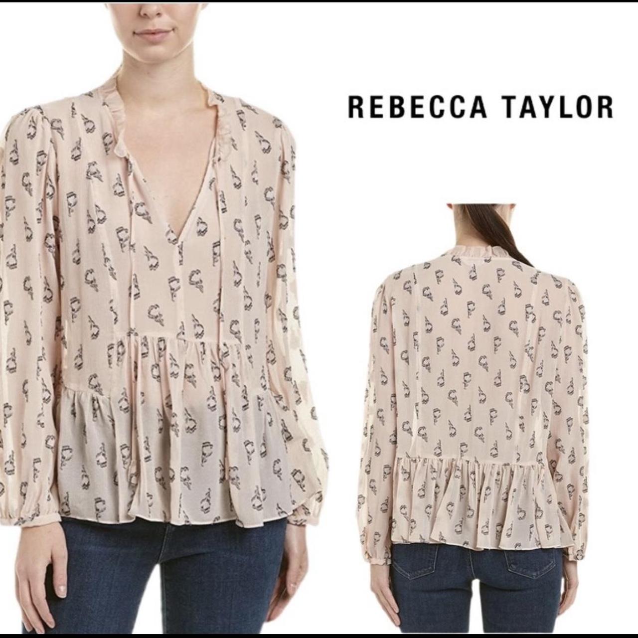 Rebecca Taylor shops Silk Blouse Oversized 2