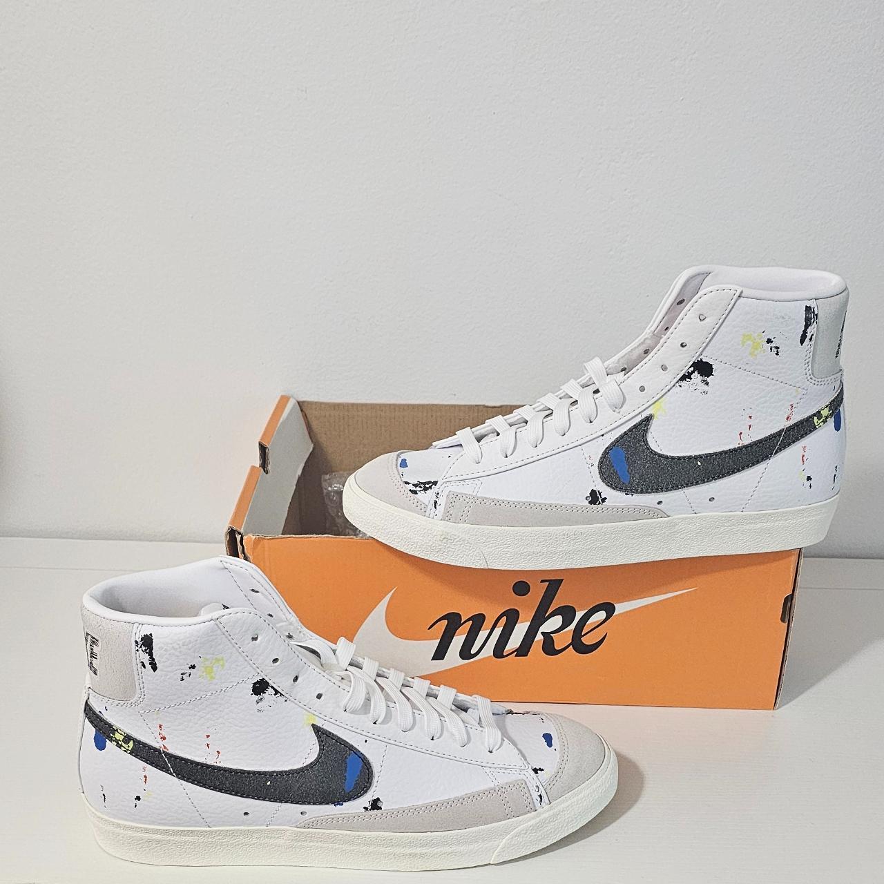 blazer mid paint splatter