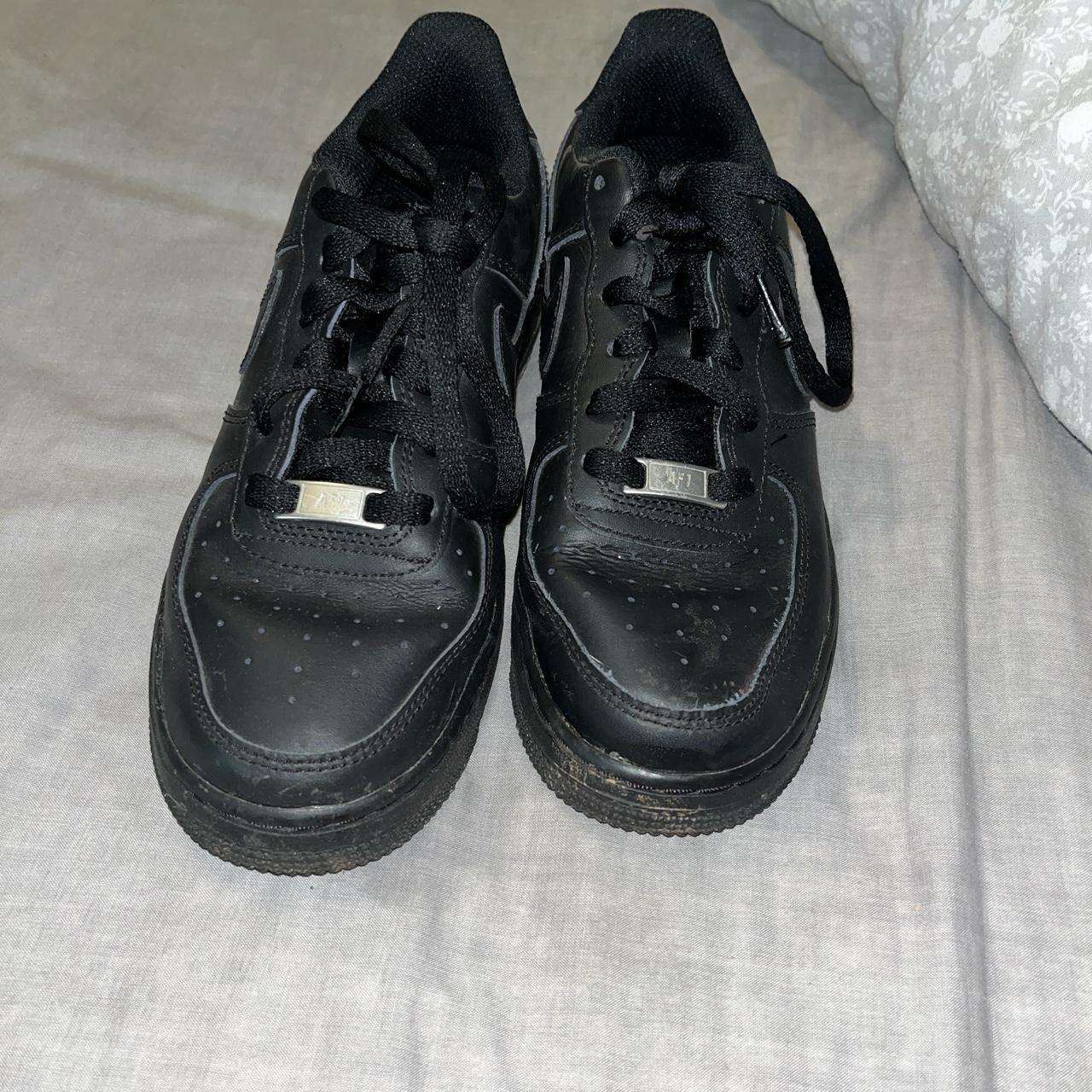 womens black air force 1s