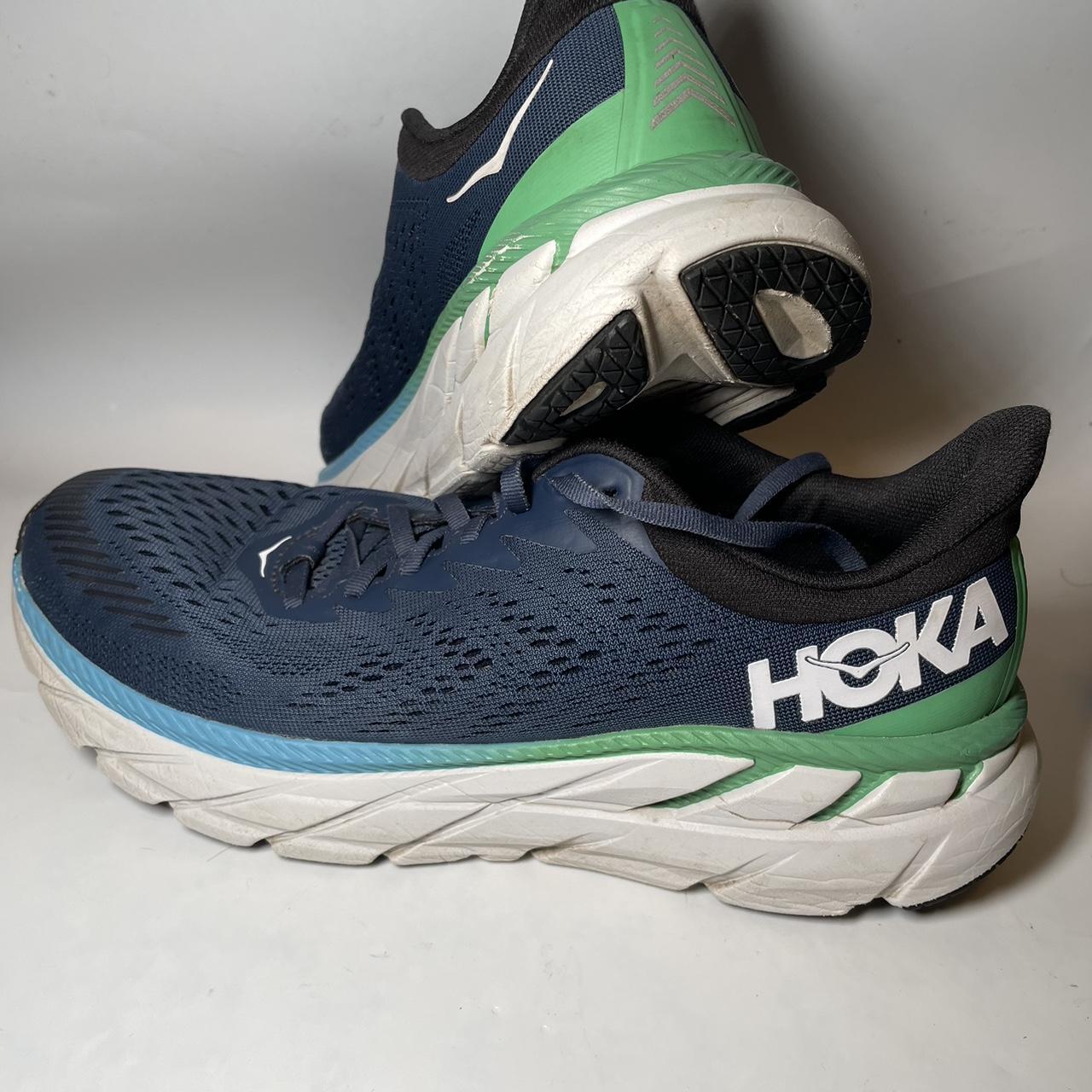 Hoka One Clifton Mens Running Shoes Blue