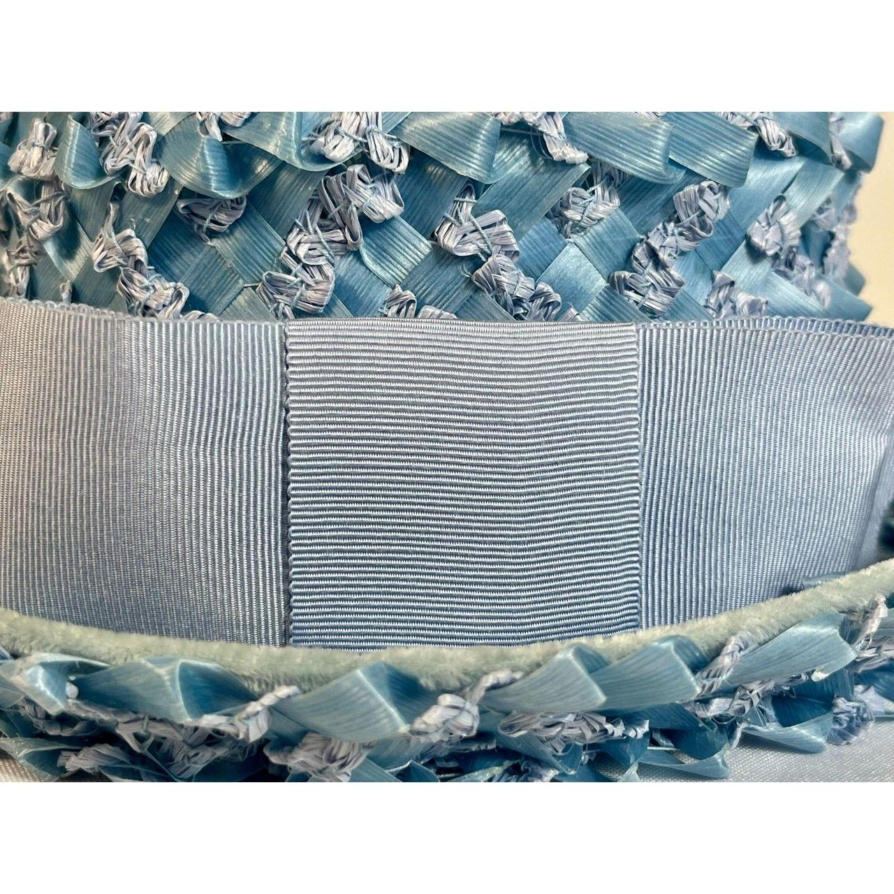 Source Unknown Women's Straw hats - Blue – Vintag… - image 3