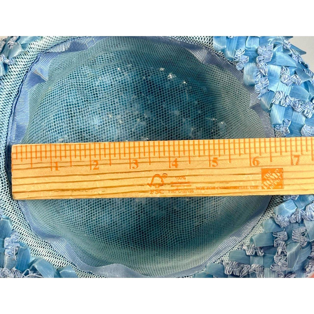 Source Unknown Women's Straw hats - Blue – Vintag… - image 6